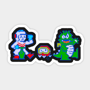 dig-dug Sticker